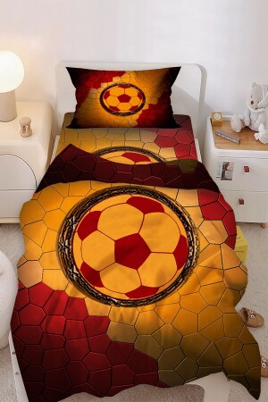 Fan Patterned Single Baby Kids Duvet Cover Set BD032-N - Bebişim Halı