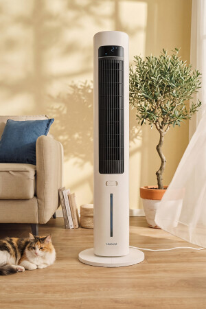 Fanomen 9011H Uzaktan Kumandalı Soğuk Su & Buz Hazneli Kule Tipi Vantilatör 60W - HOMEND