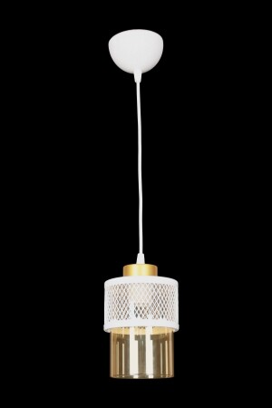 Fantastic Modern Design Pendant Lamp White Color Honey Glass Hall - Kitchen Single Chandelier TYC00486990016 - Fer Avize