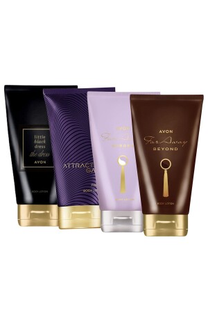 Far Away Beyond, Little Black Dress The Dress, Attraction Game and Far Away Aurora Body Lotion MPACK3115 - Avon