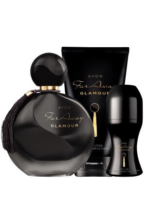 Far Away Glamour Parfüm Vücut Losyonu Rollon Paketi - Avon