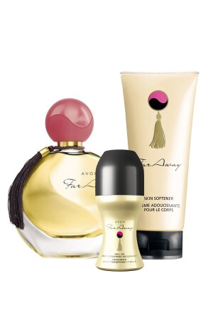 Far Away Women's Perfume Rollon and Body Lotion Package - Avon