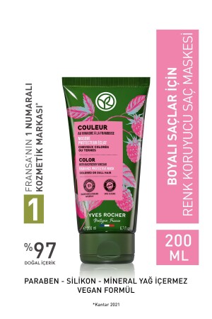 Farbschützende Haarmaske für gefärbtes Haar (Couleur) – Vegan – 200 ml - Yves Rocher