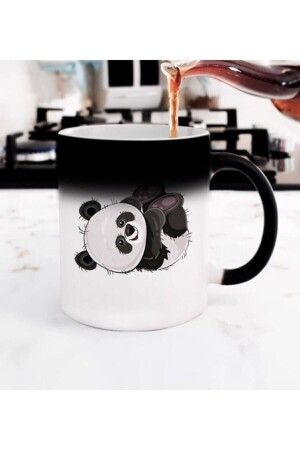 Farbwechselnde Tasse mit niedlichem Panda-Bild HR000011 - Hediye Rüzgarı