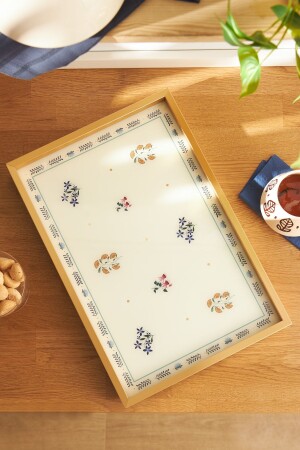Farina Tray Gold 31x46 cm 600. 15. 01. 2888 - Emsan