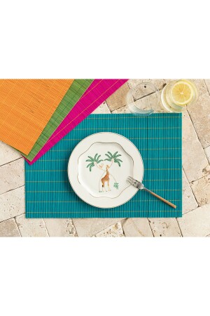 Farleg Bamboo 4-Piece Placemat 45x30 Cm Colorful - English Home