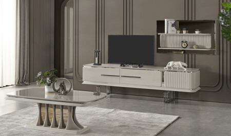 Farya Gray TV Unit - Cadde Yıldız