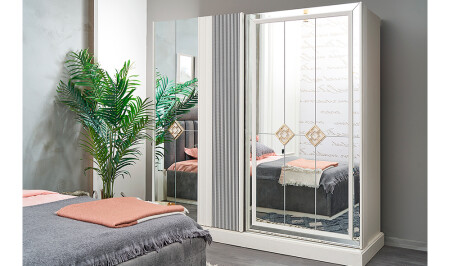 Fashion Midi Sliding Wardrobe - Cadde Yıldız