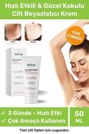 Fast Acting Anti Darkening Skin Whitening Underarm Private Area Bikini Area Whitening Cream Best Whitening for Darkening DGG3 - İlla Life