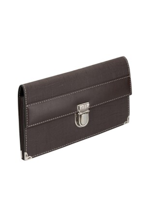 Faux Leather 13 Compartment Check and Bill Bag 4000-2 - 2K
