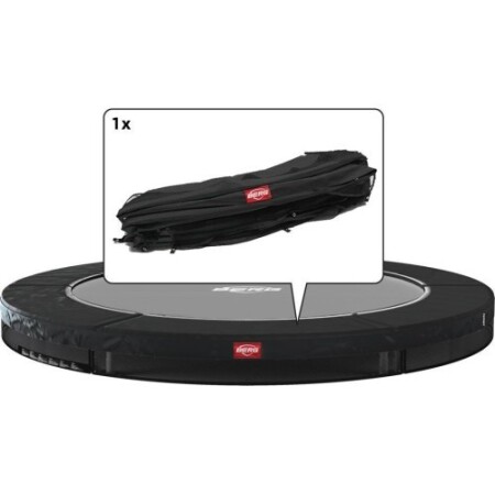 Favorit - InGround Padding 430 Black with white edge - BERG