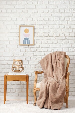 Faye Beige TV-Decke 115 x 160 cm 200. 21. 01. 0136 - Karaca Home