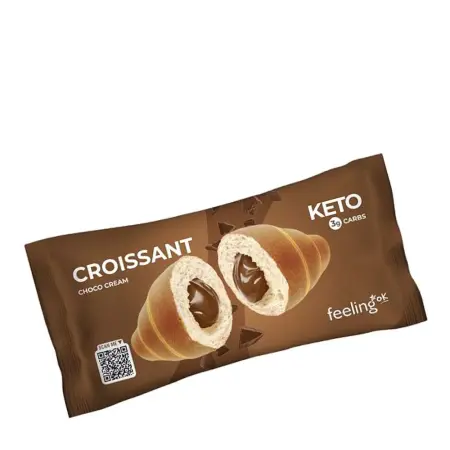 FeelingOK Chocolate Cream-Filled Croissant (50 g) - FeelingOK