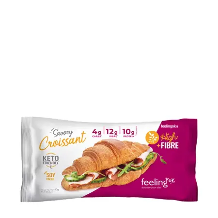FeelingOK High Protein Croissant (50 g, Salty) - FeelingOK