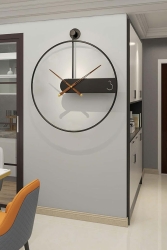 Felicity Clock Moderne dekorative Metall-Wanduhr MetaY1-040200001 - MetaQuartz Aksesuar