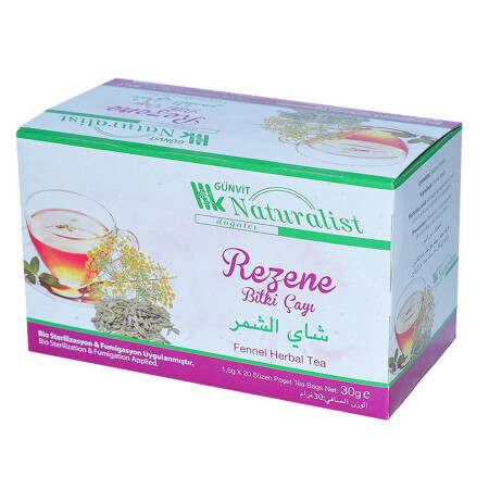 Fenchel-Kräutertee 20 Filterbeutel - 8