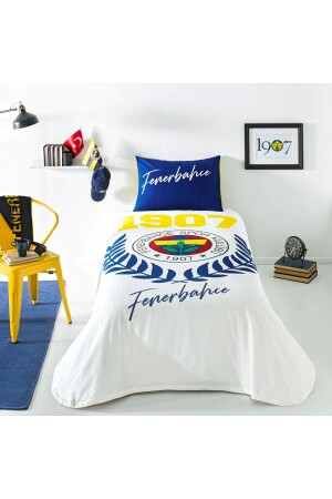 Fenerbahçe Navy Logo Pique Set 000000001000045544 - Taç