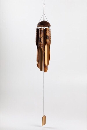 Feng Shui Coconat Bamboo Wind Chime Small Size - Dünyadan Hediyeler