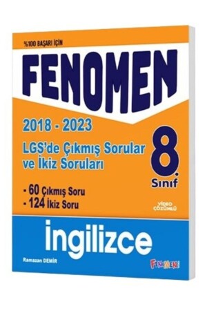 FENOMEN 8 LGS ENGLISH QUESTIONS AND TWIN QUESTIONS (2018-2023) - Fenomen Yayıncılık