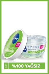 Ferahlatıcı Hydro Jel Yüz Bakım Kremi 100ml,hyaluronik Asit,yağlı Cilt,parlama Karşıtı Nemlendirici 94400 - NIVEA