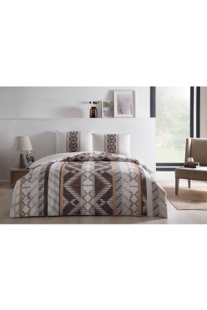 Ferlin Brown Single Ranforce Bettbezug-Set 740-1000044000004 - Taç