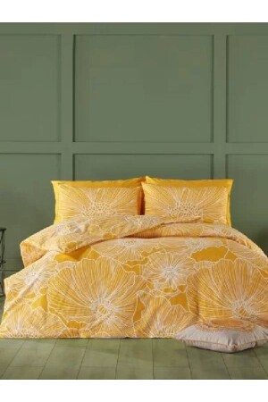 Festival Parma Duvet Cover Set Yellow - Double 2Q9NTKFSTV0020079 - Doqu Home