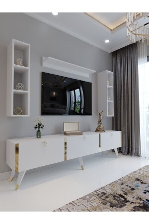 Festival Tv Ünitesi G3008-1 Beyaz - Myniture Home & Living