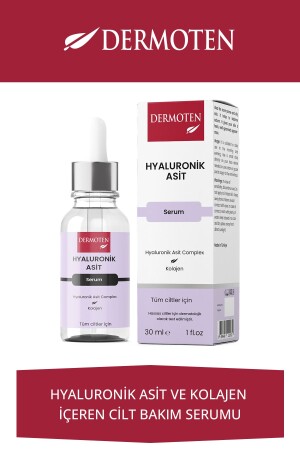 Feuchtigkeitsspendendes Hautpflegeserum mit Hyaluronsäure 30 ml 8699649122963 - Dermoten