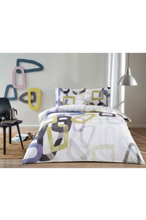 Feur Ranforce Double Duvet Cover Set Lilac TYC00245053607 - Taç