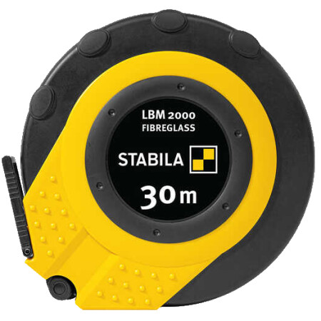 Fiberglass tape measure STABILA LBM2000 G 30m - Stabila