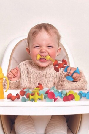 Fidget Sensory Educational Toy Vacuum Molecule 25Pcs Building Blocks Lego Vacuum Child Developmental Game - Factorial