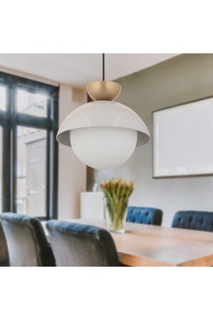 Fier Single Modern Pendant Lamp Retro Kitchen Living Room Pendant Lamp Chandelier 3536-01 - Apliqa