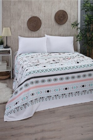 Fierce Single Pique Bedspread 170 X 230 PK435 - Mulberry