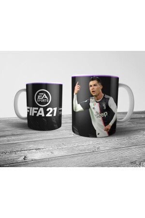 Fifa 21 Cristiano Ronaldo Trophy Glass PIXKUPA971 - Pixxa