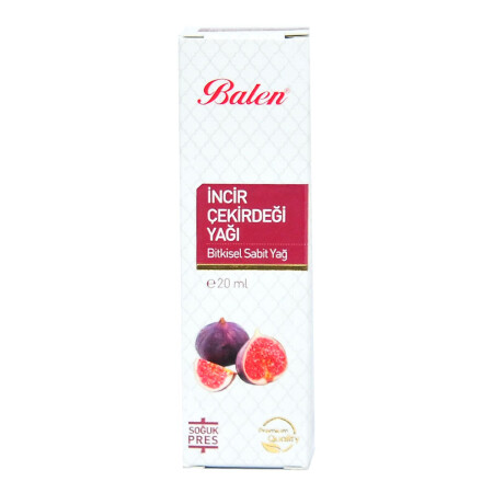 Fig Seed Oil Cold Press 20 ML Glass Bottle - Balen