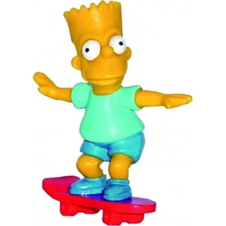 Figurine Comandi The Simpsons Bart - COMANSI