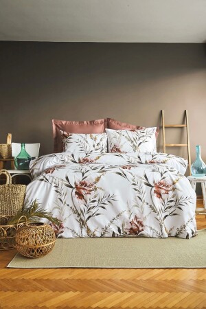 Fiji Pink Ranforce Bettbezug-Set Ck. ISS-MAM-622031 - İssimo Home