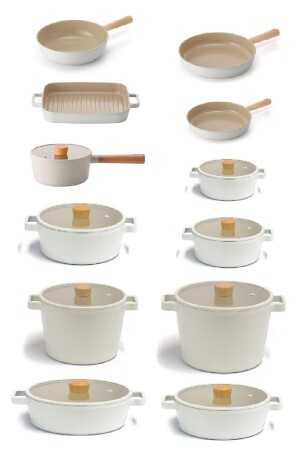 Fika 20 Piece Pot & Pan Set with Glass Lid 21062023202630 - NEOFLAM