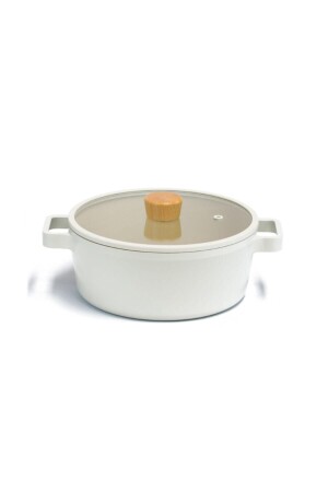 Fika-Topf aus Aluminiumguss mit Glasdeckel, 22 cm x 9 cm, NFL_13 - NEOFLAM