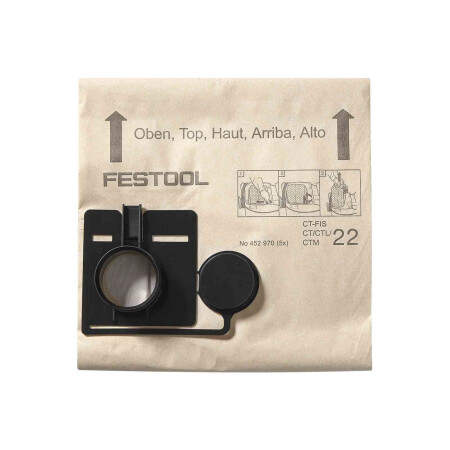 Filterbeutel FESTOOL FIS-CT, 5 Stück. - FESTOOL