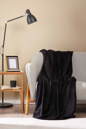 Fiona Black Welsoft Tv Blanket - Karaca Home