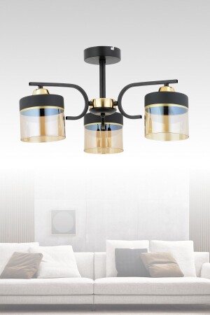 Fırat 3-Piece Modern Plafonier Chandelier FIRAT 3-Piece - ESSLİGHT