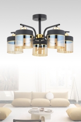 Fırat 5 Li Modern Plafonyer Avize FIRAT 5 Lİ - ESSLİGHT
