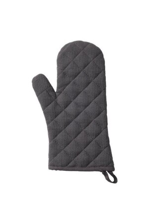 Fırın Eldiveni Siyah 33 Cm Meridyendukkan Keçeli Polyester Sağ-sol El Uyumlu Eldiven Tekli 872987 - IKEA