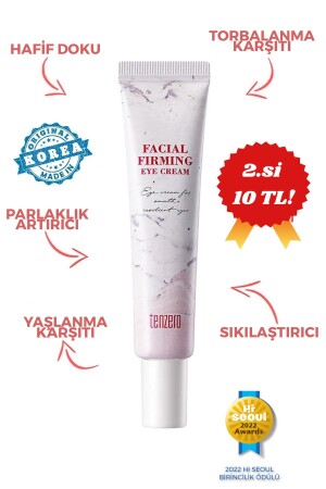 Firming and Anti-Aging Facial Eye Cream Containing Adenosine 12ml - Tenzero