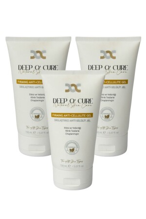 Firming Anti-cellulite Gel 3x150 ml 001-03 - DEEP O' CURE