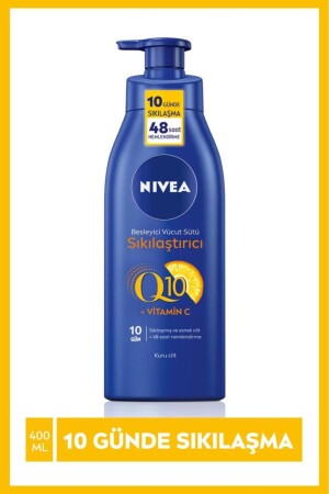 Firming Body Milk Q10 and Vitamin C 400ml- 48 Hours Moisture- Firming in 10 Days- Dry Skin - Nivea