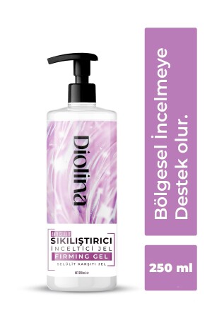 Firming Fat Burning Regional Slimming Anti-Stretch Mark and Cellulite Gel Cream 250 ml - Diolina