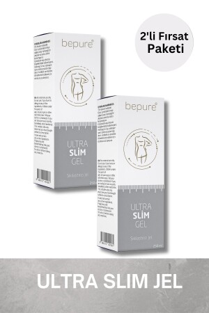 Firming Gel - Cellulite and Stretch Mark Remover Ultra Slim Gel 500ml (2X250ML) - Bepure