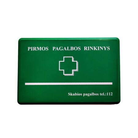First aid kit in a plastic case - Gamintojas: